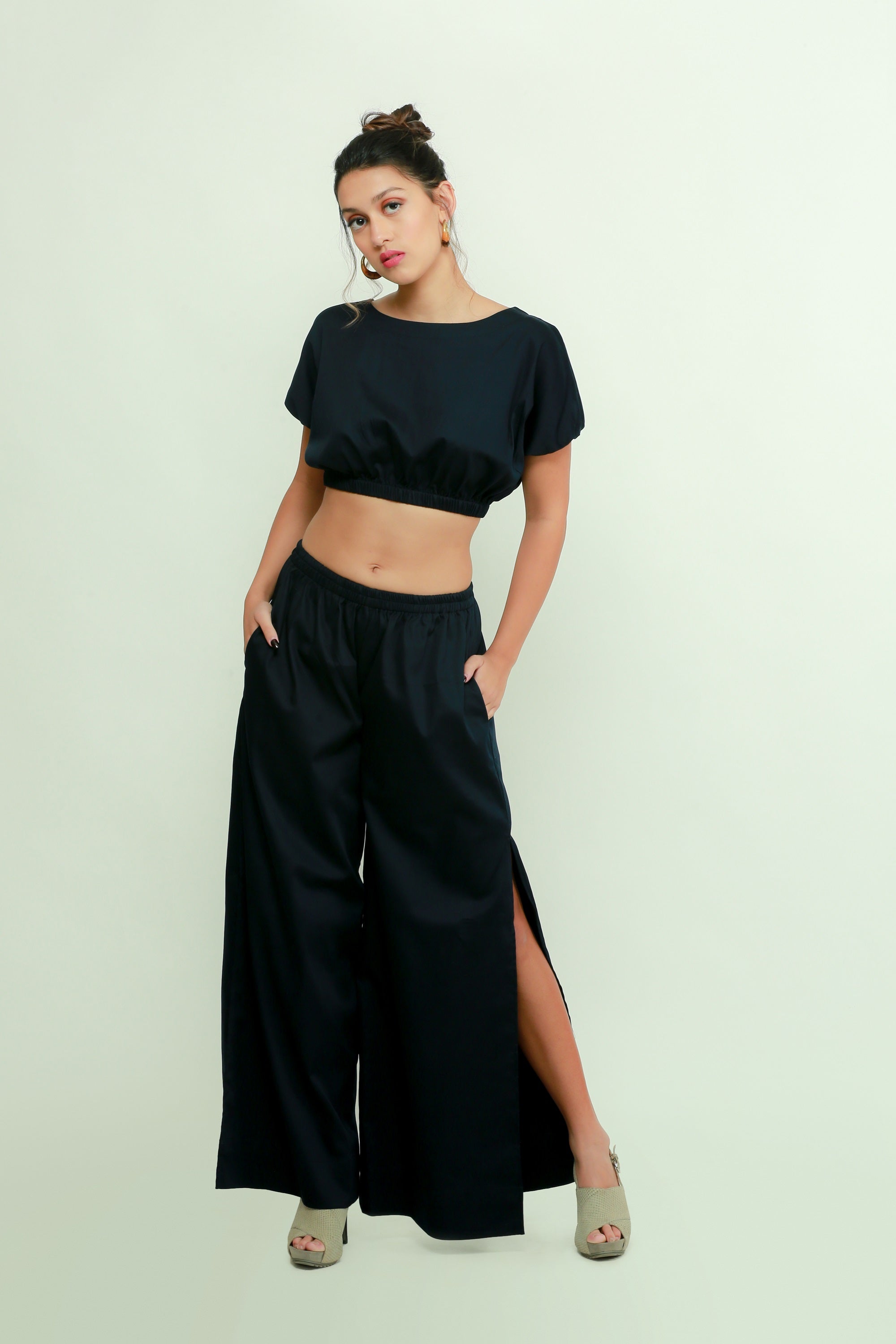 Buy Palazzo and Crop Top Online In India - Etsy India